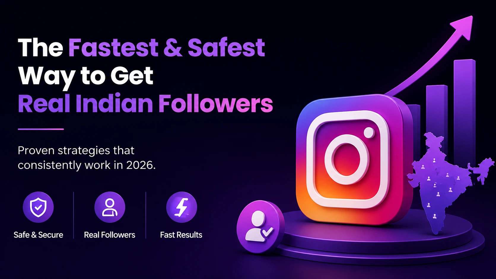 Real Indian Followers on Instagram 2026 — Growinstaa