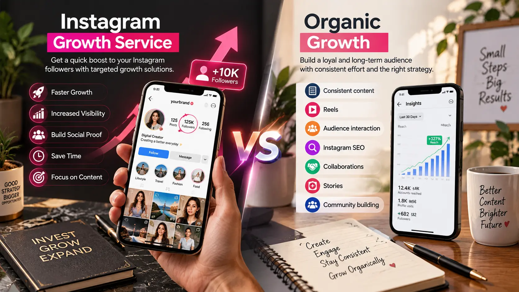 Instagram profile optimization for follower growth