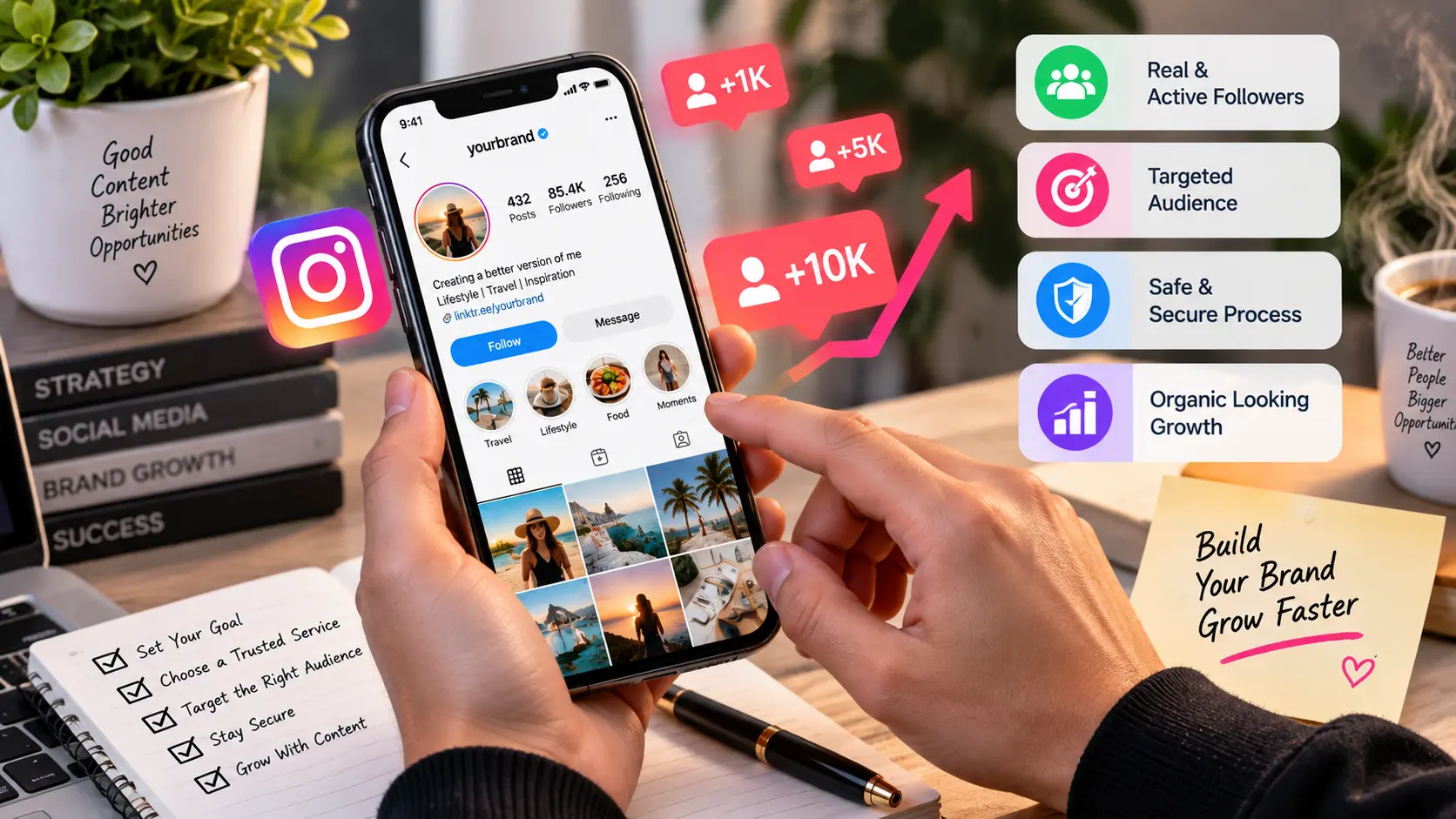 how to buy real followers on Instagram safely