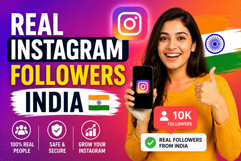 Real Instagram Followers India