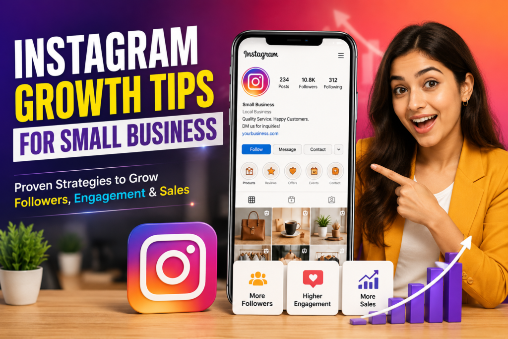 Instagram Growth Tips For Small Business