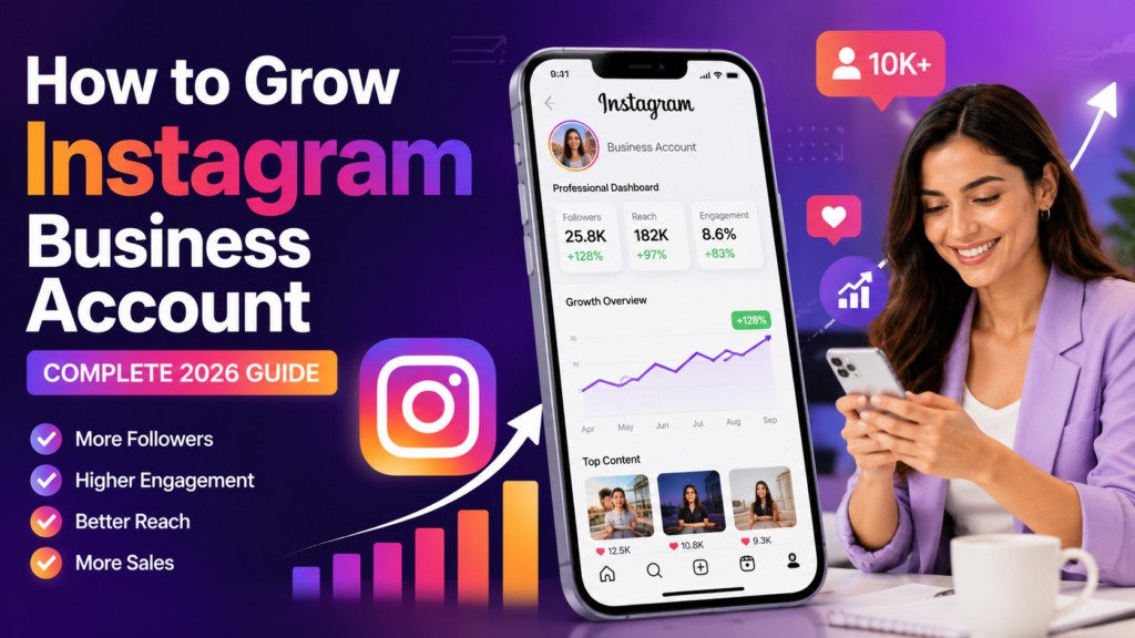 Grow Instagram Business Account